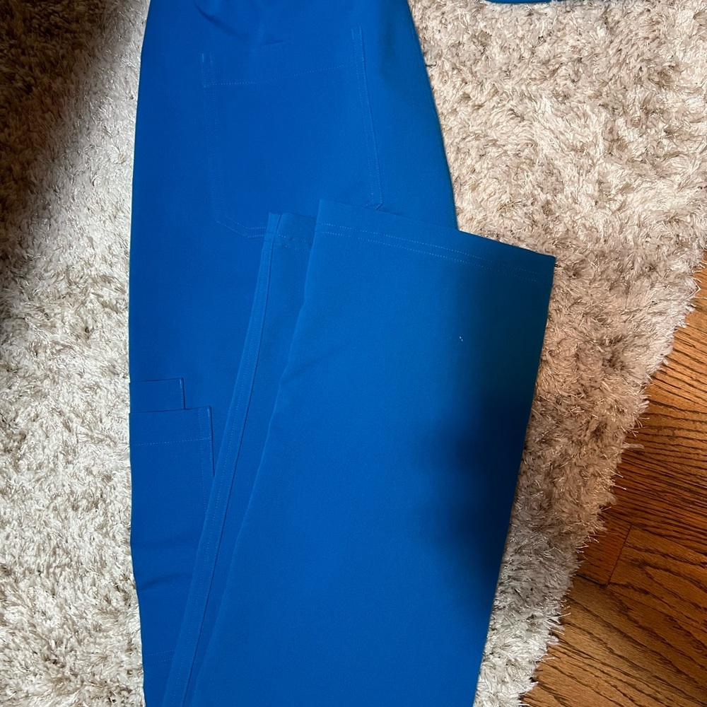 Men’s Teal Blue Scrubs Set Figs